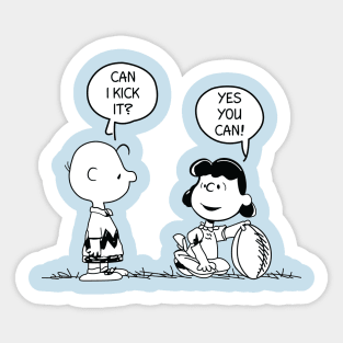 Can I Kick It? Sticker